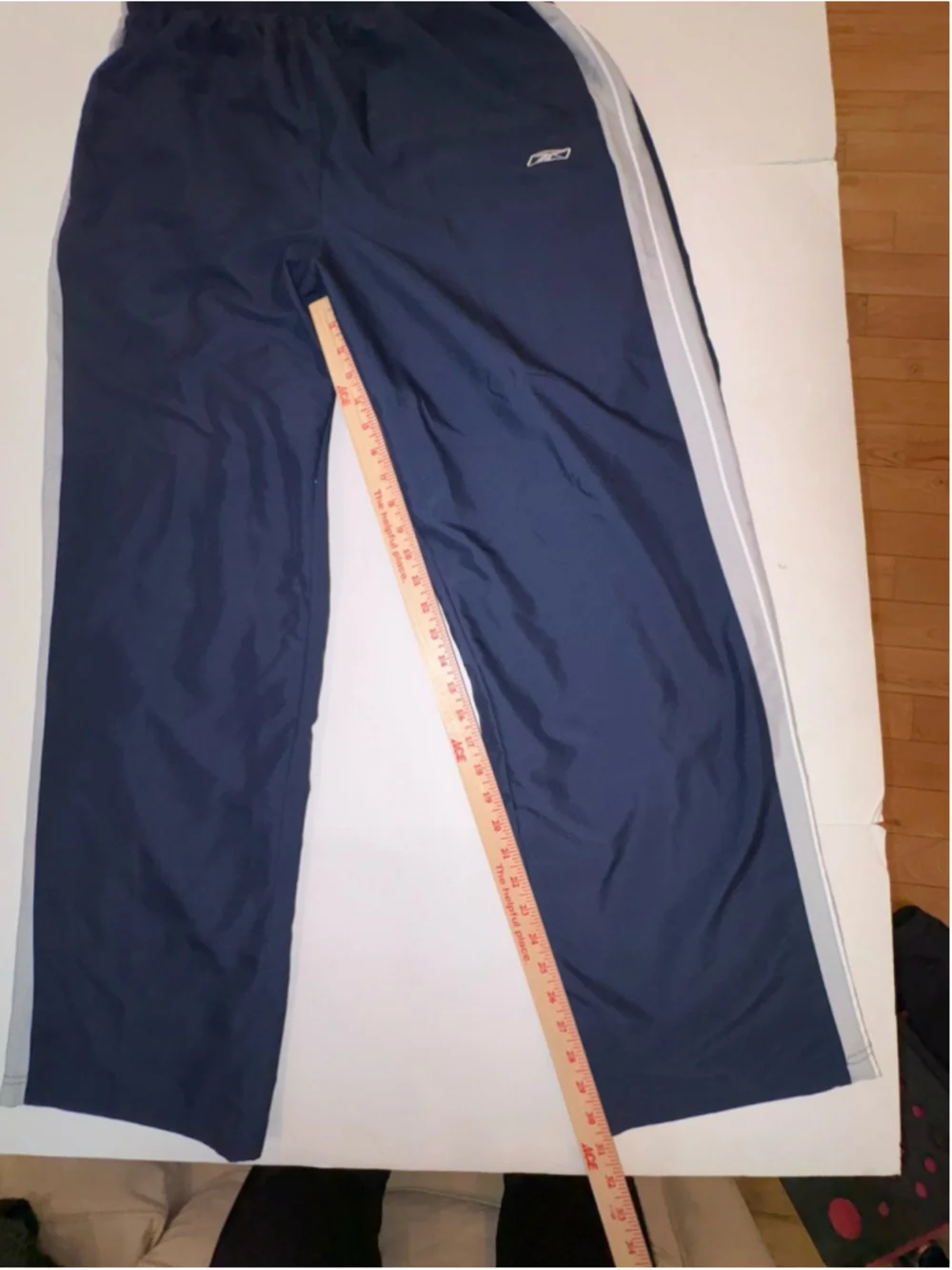 Reebok Men’s XL 2-Piece Lined Track Suit Navy Blue Full Zip Jacket & Pants